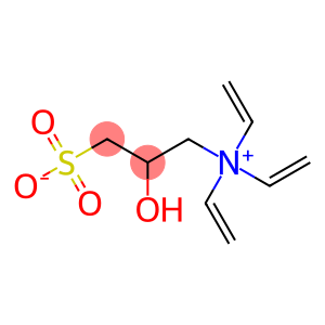 N,N,N-Trivinyl-2-hydroxy-3-sulfonato-1-propanaminium