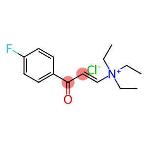 N,N,N-TRIETHYL-3-(4-FLUOROPHENYL)-3-OXOPROP-1-EN-1-AMINIUM CHLORIDE, TECH