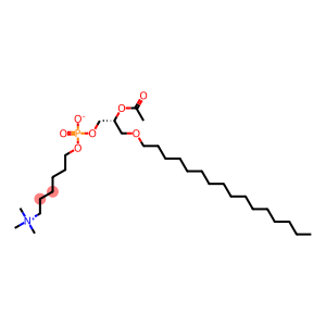 N,N,N-Trimethyl-6-[[[(R)-2-acetyloxy-4-oxaicosan-1-yloxy]phosphinato]oxy]hexan-1-aminium