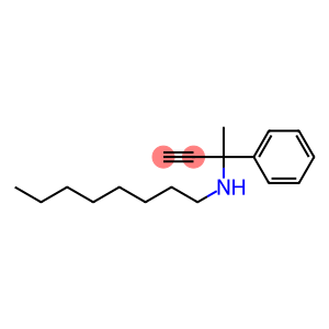 N-Octyl(3-phenyl-1-butyn-3-yl)amine