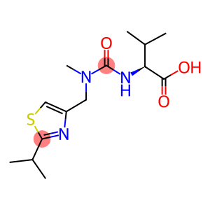 N-[[N-METHYL-N-[(2-ISOPROPYL)-4-THIAZOLYL]METHYL]AMINO]CARBONYL-L-VALINE CARBOXYLIC ACID