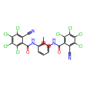 N,N'-(2-Methyl-1,3-phenylene)bis(2,3,4,5-tetrachloro-6-cyanobenzamide)