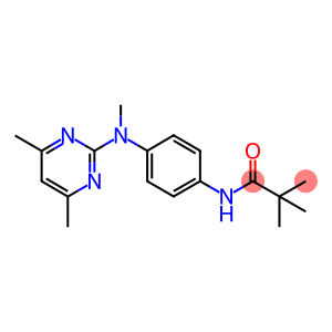 N-[4-[N-METHYL-(4,6-DIMETHYLPYRIMIDIN-2-YL)AMINO]PHENYL]TERT-BUTYLCARBOXAMIDE