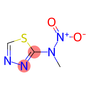 2-(N-Nitro-N-methylamino)-1,3,4-thiadiazole