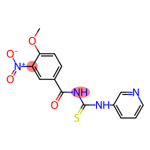 N-{3-nitro-4-methoxybenzoyl}-N'-(3-pyridinyl)thiourea