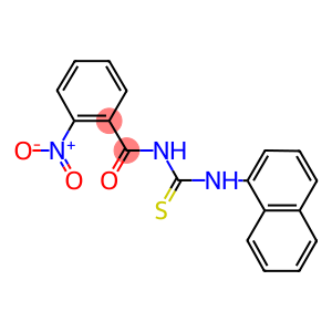 N-{2-nitrobenzoyl}-N'-(1-naphthyl)thiourea