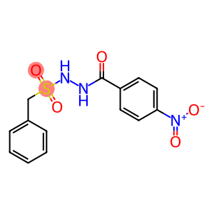 N'-{4-nitrobenzoyl}(phenyl)methanesulfonohydrazide