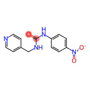 N-{4-nitrophenyl}-N'-(pyridin-4-ylmethyl)urea