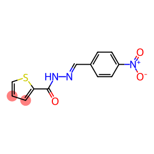 N'-{4-nitrobenzylidene}-2-thiophenecarbohydrazide