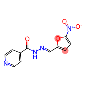 N'-((5-NITRO-2-FURYL)METHYLENE)ISONICOTINOHYDRAZIDE