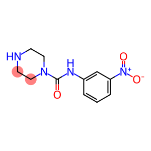 N-(3-nitrophenyl)piperazine-1-carboxamide