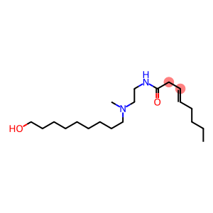 N-[2-[N-(9-Hydroxynonyl)-N-methylamino]ethyl]-3-octenamide