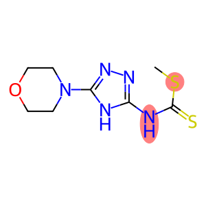 N-(5-Morpholino-4H-1,2,4-triazol-3-yl)dithiocarbamic acid methyl ester