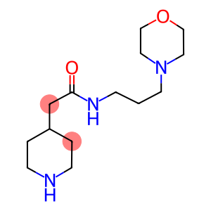 N-(3-(4-MORPHOLINO)PROPYL)-4-PIPERIDINOACETAMIDE