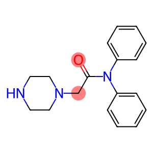 N,N-DIPHENYL-2-PIPERAZIN-1-YLACETAMIDE