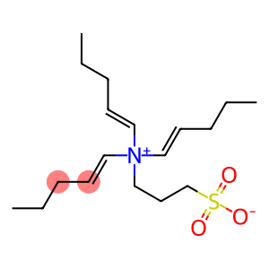 N,N-Di(1-pentenyl)-N-(3-sulfonatopropyl)-1-penten-1-aminium