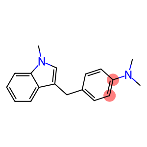 N,N-Dimethyl-4-[(1-methyl-1H-indol-3-yl)methyl]aniline