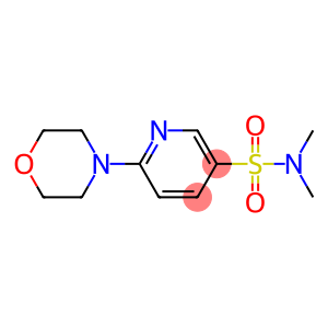 N,N-dimethyl-6-(4-morpholinyl)-3-pyridinesulfonamide