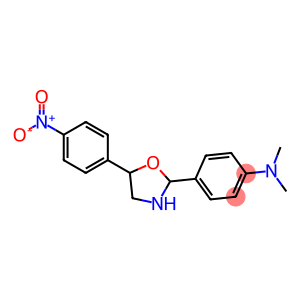 N1,N1-dimethyl-4-[5-(4-nitrophenyl)-1,3-oxazolan-2-yl]aniline