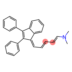 N1,N1-dimethyl-5-(2,3-diphenyl-1H-inden-1-yliden)penta-1,3-dien-1-amine