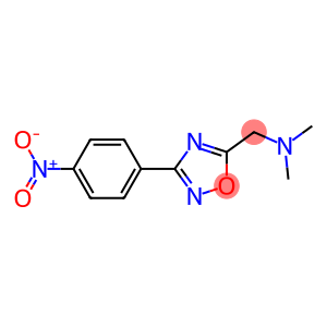 N,N-dimethyl-N-{[3-(4-nitrophenyl)-1,2,4-oxadiazol-5-yl]methyl}amine