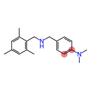 N,N-dimethyl-4-({[(2,4,6-trimethylphenyl)methyl]amino}methyl)aniline