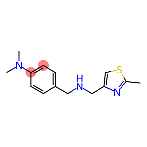 N,N-dimethyl-4-({[(2-methyl-1,3-thiazol-4-yl)methyl]amino}methyl)aniline