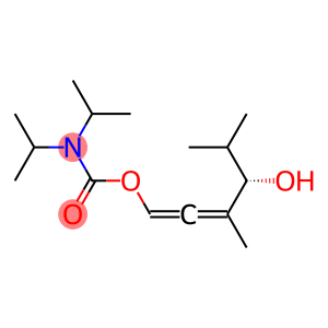 N,N-Diisopropylcarbamic acid [(4S)-4-hydroxy-3,5-dimethyl-1,2-hexadienyl] ester