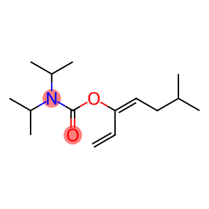 N,N-Diisopropylcarbamic acid (3E)-6-methyl-1,3-heptadien-3-yl ester