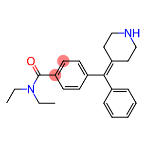 N,N-diethyl-4-(phenylpiperidin-4-ylidenemethyl)benzamide