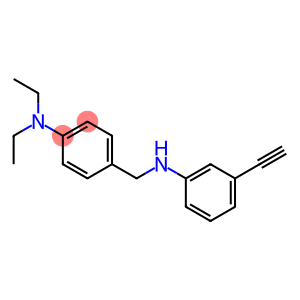 N,N-diethyl-4-{[(3-ethynylphenyl)amino]methyl}aniline