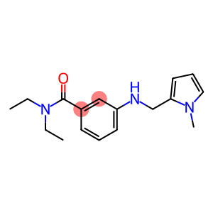 N,N-diethyl-3-{[(1-methyl-1H-pyrrol-2-yl)methyl]amino}benzamide