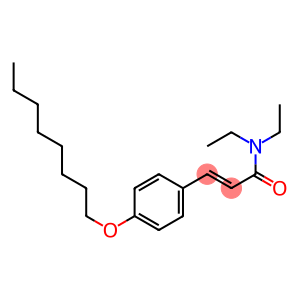 N,N-diethyl-3-[4-(octyloxy)phenyl]acrylamide