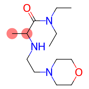 N,N-diethyl-2-{[2-(morpholin-4-yl)ethyl]amino}propanamide