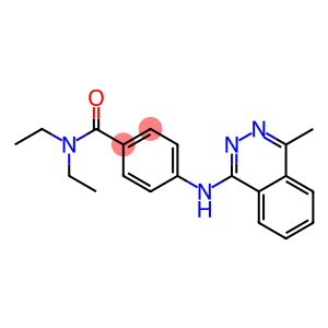 N,N-diethyl-4-[(4-methyl-1-phthalazinyl)amino]benzamide