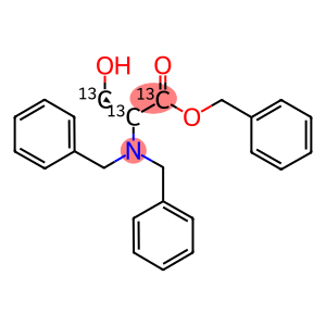 N,N-Bis(phenylMethyl)serine PhenylMethyl Ester-13C3