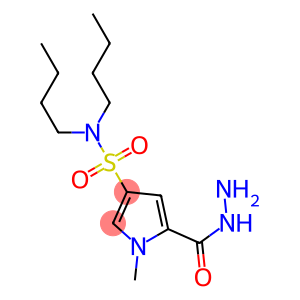 N,N-dibutyl-5-(hydrazinocarbonyl)-1-methyl-1H-pyrrole-3-sulfonamide