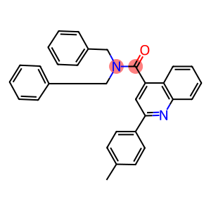 N,N-dibenzyl-2-(4-methylphenyl)-4-quinolinecarboxamide