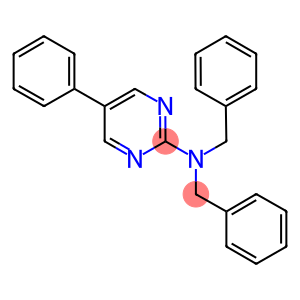 N,N-DIBENZYL-5-PHENYLPYRIMIDIN-2-AMINE