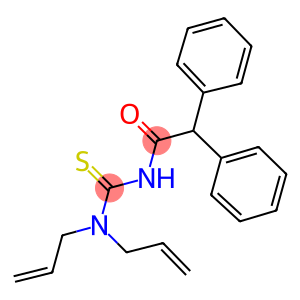 N,N-diallyl-N'-(diphenylacetyl)thiourea