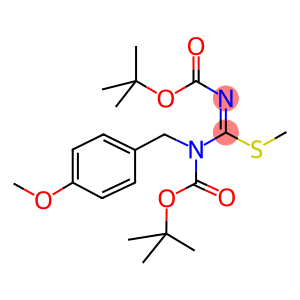 N,N'-BIS(TERT-BUTOXYCARBONYL)-N-PARAMETHOXYBENZYL-S-METHYL-ISOTHIOUREA