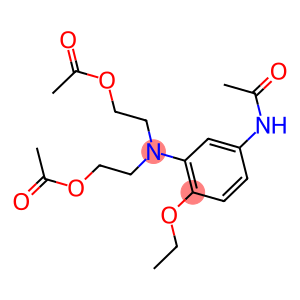 3-(N,N'-BISACETOXYETHYL)AMINO-4-ETHOXYACETANILIDE