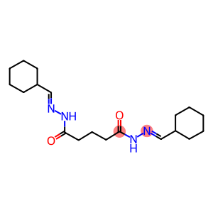 N'~1~,N'~5~-bis(cyclohexylmethylene)pentanedihydrazide