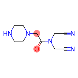 N,N-bis(cyanomethyl)-2-(piperazin-1-yl)acetamide