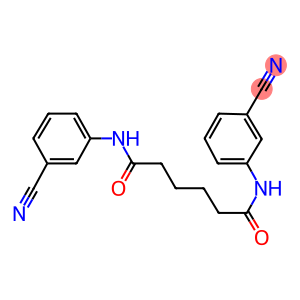 N~1~,N~6~-bis(3-cyanophenyl)hexanediamide