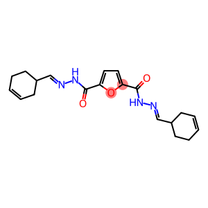 N'~2~,N'~5~-bis(3-cyclohexen-1-ylmethylene)-2,5-furandicarbohydrazide