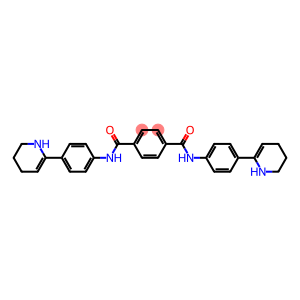 N,N'-Bis[4-[(1,4,5,6-tetrahydropyridin)-2-yl]phenyl]-1,4-benzenedicarboxamide