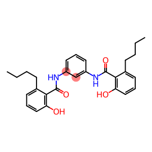 N,N'-Bis(6-butylsalicyloyl)-m-phenylenediamine