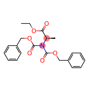 N,N-Bis(benzyloxycarbonyl)-D-alanine ethyl ester