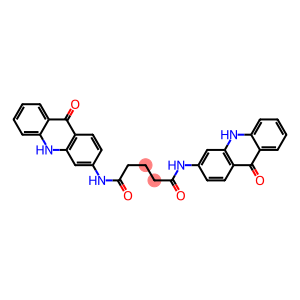 N,N'-Bis[(9,10-dihydro-9-oxoacridin)-3-yl]glutaramide